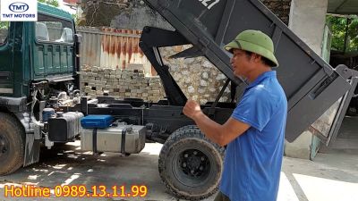 Anh khách ở HẢI DƯƠNG đánh giá về xe ben TMT 3.5 TẤN